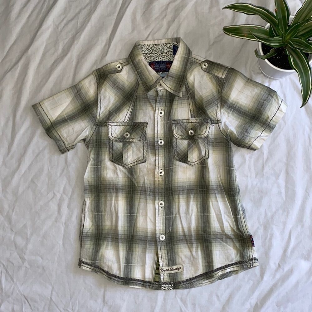 English Laundry boys button down shirt
